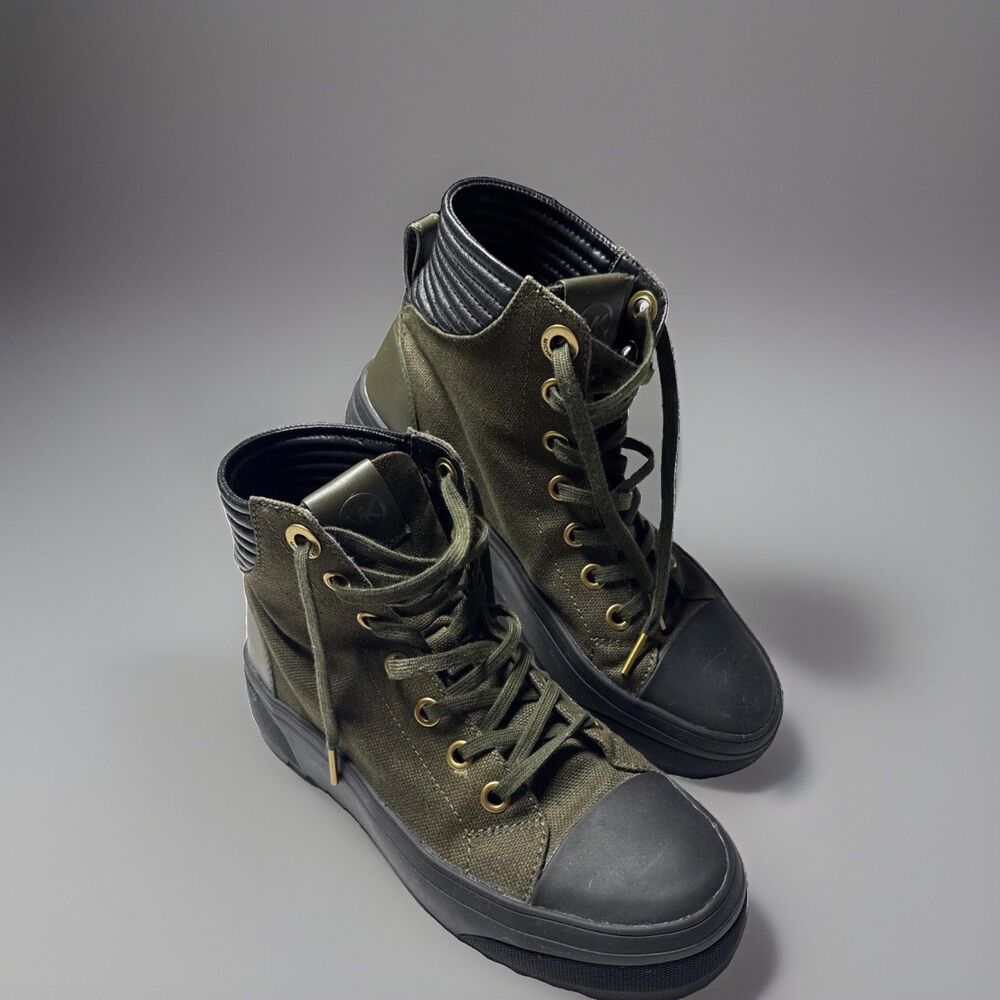 Michael Kors MK High Top Hiking Fashion Sneakers Shoes Size 9.5 M